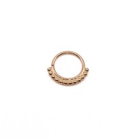 18g Latchmi Hoop in Rose Gold