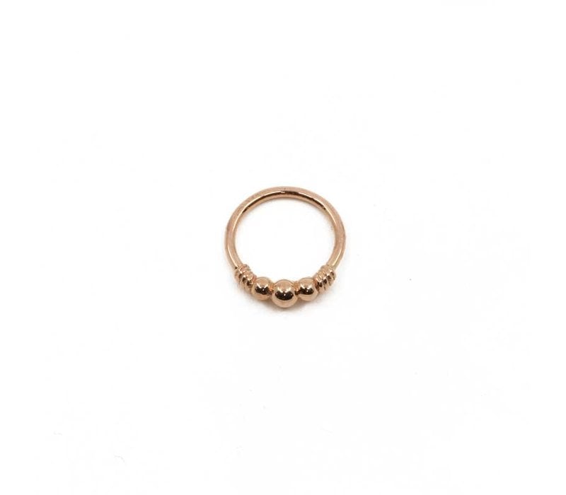 18g Myla Hoop in Rose Gold