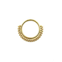 18G Kolo Hoop in Yellow Gold