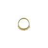 Kiwi 18G Bhava Hoop in Yellow Gold