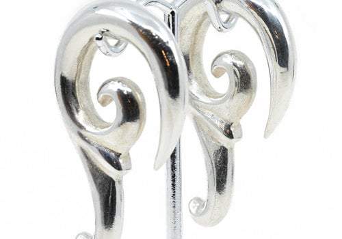 Tawapa Winged Hoop Weight in .925 Silver