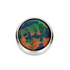 NeoMetal Threadless Titanium Black Opal Cabochon End