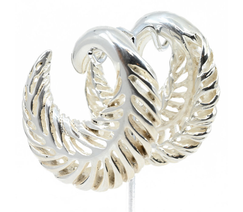 Curly Fern Weights in .925 Silver