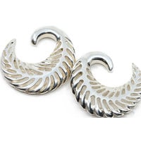 Curly Fern Weights in .925 Silver