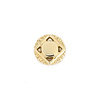 Tether Kappa 24 Threadless End in 14k Yellow Gold