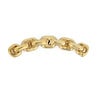 Tawapa Chain Link Curved Threadless end in 14K Gold
