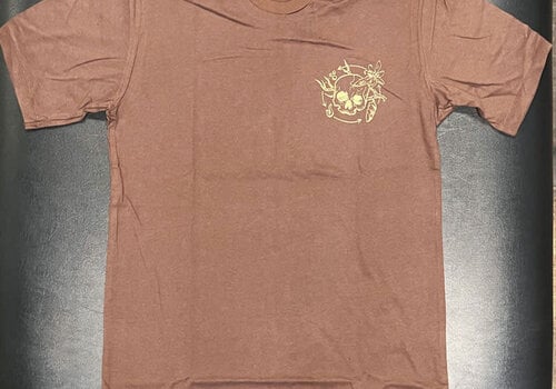 Print Shop Moth Tee in Brown