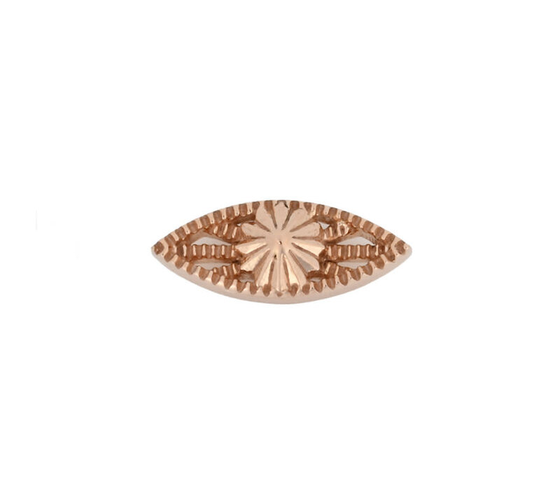 Mati Threadless End in 14K Gold