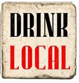 Marble Coaster - Drink Local