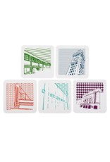 Baltimore Maryland | Icons | Letterpress Coasters Package of 5