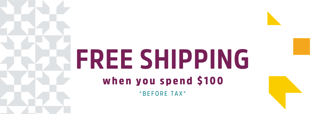 Free Shipping $100