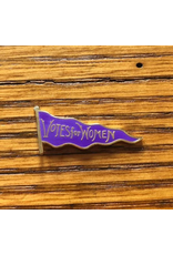 Votes for Women Pennant Lapel Pin