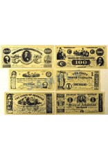 Historic Document - Confederate Currency, Set A