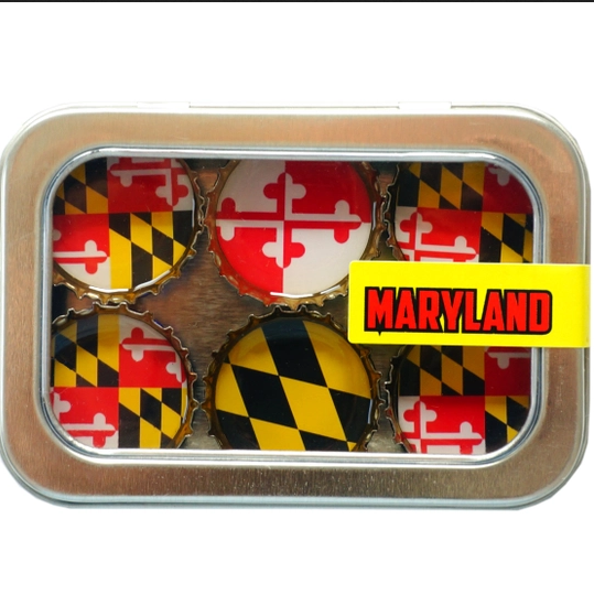 Maryland Flag Magnet- 6 pack