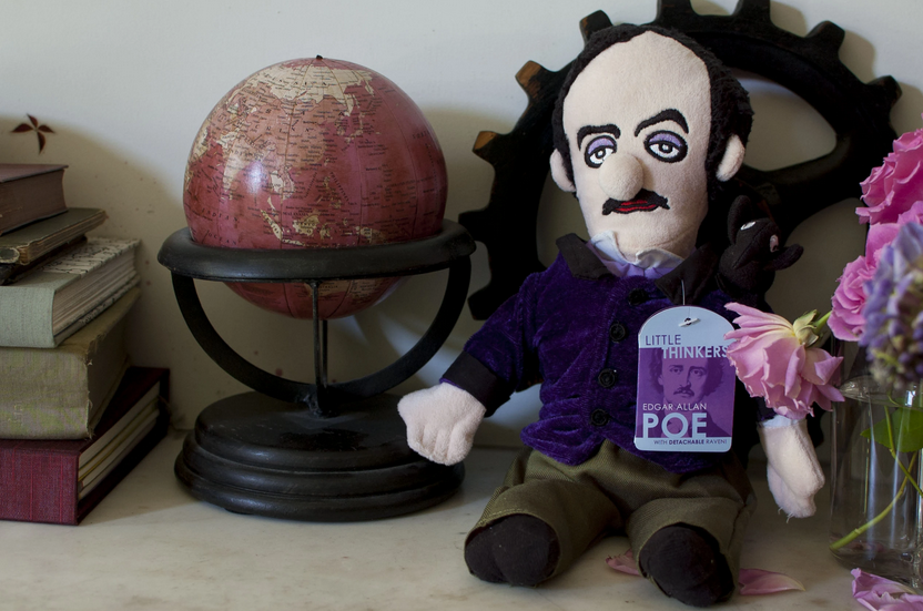 Little Thinker Doll, Edgar Allan Poe