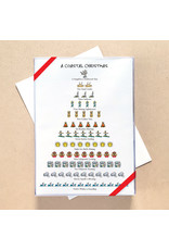 Allport Editions Coastal 12-Days of Christmas set of 12 Cards