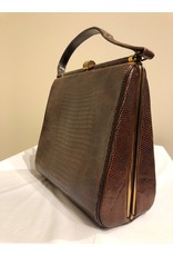 Brown Lizard Handbag (Sterling label)