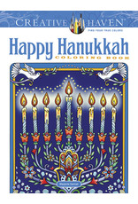 Creative Haven Happy Hanukkah Coloring Book (pb) - Sarnat
