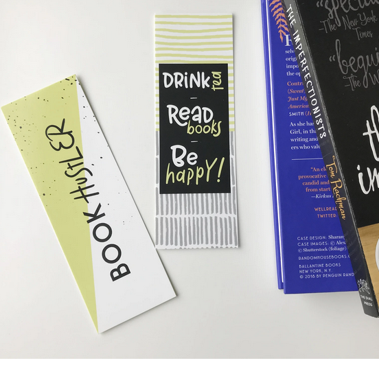 Drink Tea, Be Happy Bookmark