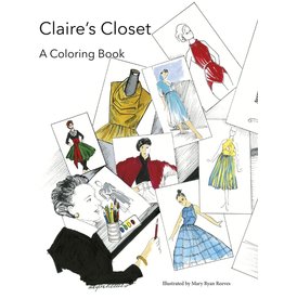 Claire's Closet: A Coloring Book (pb) - Reeves