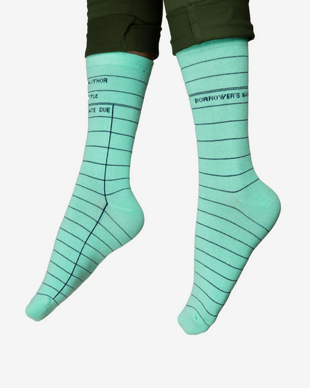 Library Card: Mint Green Socks - Maryland Center for History and Culture