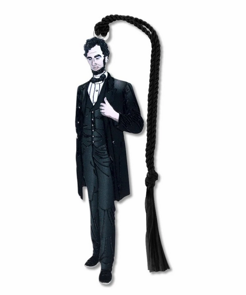 David Howell & Co. Abraham Lincoln Metal Bookmark