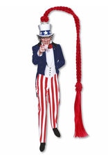 David Howell & Co. Uncle Sam Metal Bookmark