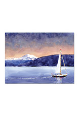 Allport Editions Puzzle- Sailboat and Mountain 1000pc