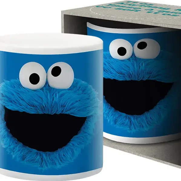 Sesame Street Cookie Monster Boxed Mug