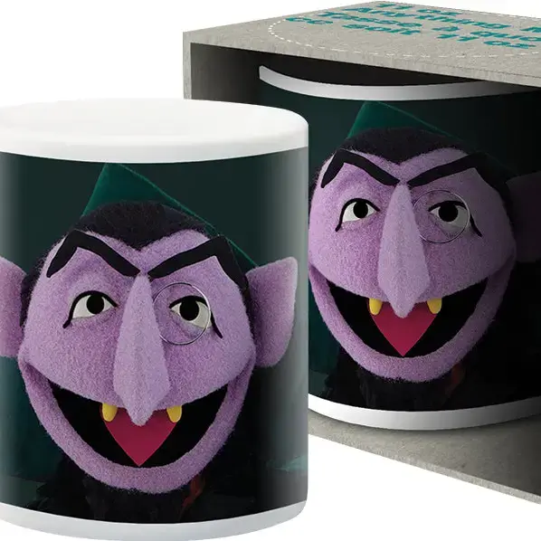 Sesame Street Count Boxed Mug