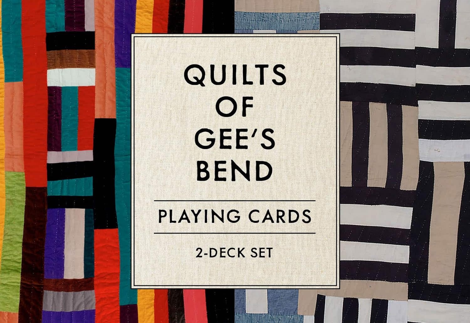 Quilts of Gee's Bend Playing Cards 2 Deck Set