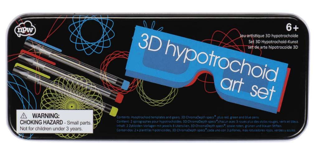 3D Hypotrochoid Art Set