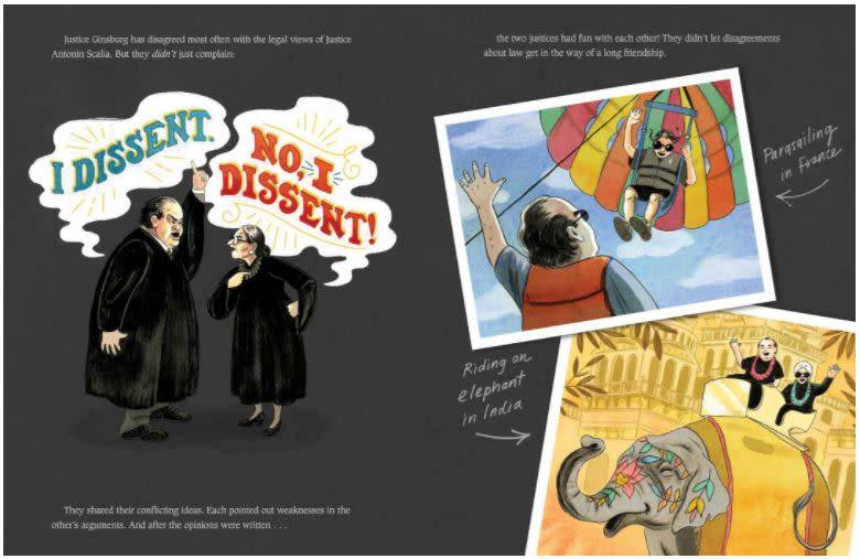 I Dissent: Ruth Bader Ginsburg Makes Her Mark (hc) - Levy