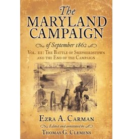 The Maryland Campaign of September 1862, Vol III (hc) - Carman