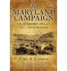 The Maryland Campaign of September 1862, Vol I (pb) - Carman