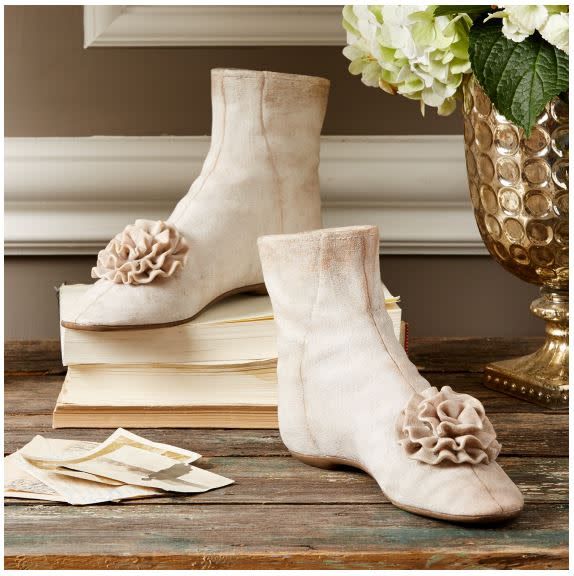 Pair of Decorative Shoes Maryland Historical Society