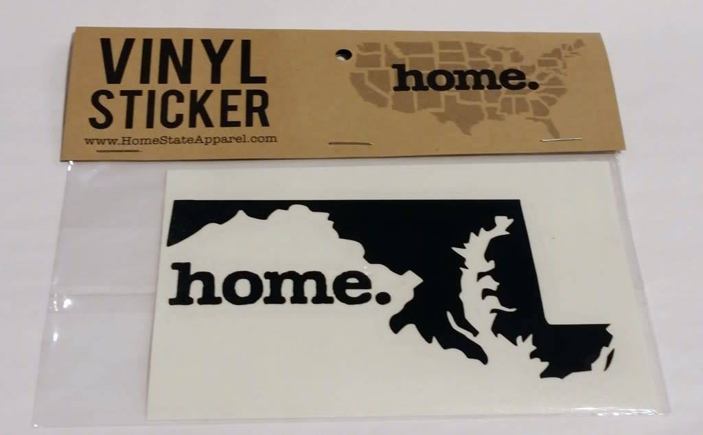 Home State Apparel Vinyl Decal Sticker-