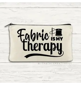 Fabric Is My Therapy Pouch