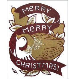 Single Card - Christmas Partridge