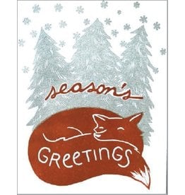 Single Card - Holiday Fox