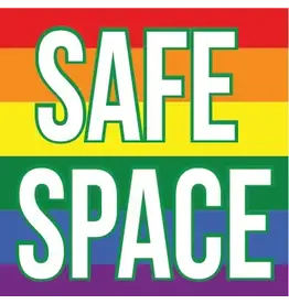 Safe Space Square Button