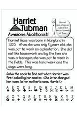 Marsh- Harriet Tubman Bio FunBook