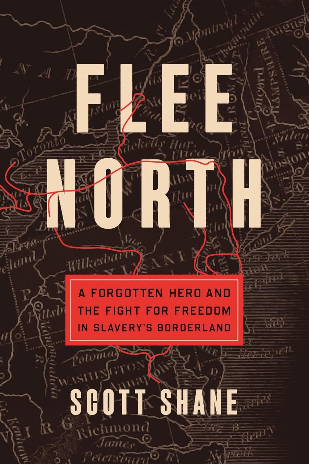 Celadon Books Flee North: A Forgotten Hero and the Fight for Freedom in Slavery's Borderland (pb) - Shane