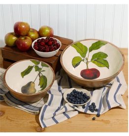 Harvest Serving Bowl, Large/Apples