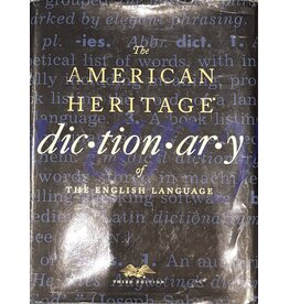 The American Heritage Dictionary of the English Language, Third Edition (Used Books) (hc) - Houghton Mifflin Company