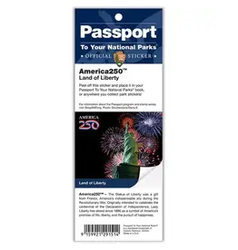 America250™ Land of Liberty Passport Sticker