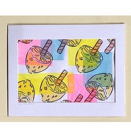 Lemon Stick with extra colors matted prints 11' x 14'