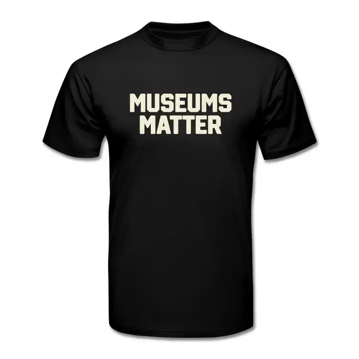 Museums Matter Collegiate T-Shirt - Large