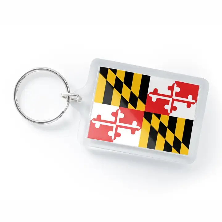 Keychain, Maryland State Flag
