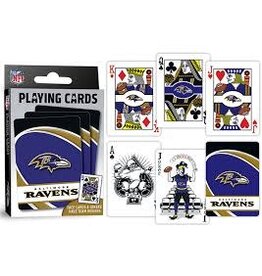 Ravens Playing Cards